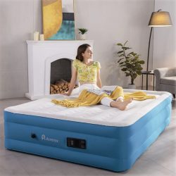 Airelax 18" Queen Size Air Mattress with Built-in Pump